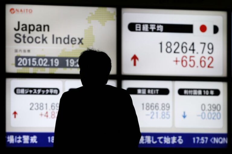 Los índices de Japón cierran a la baja; el Nikkei 225 cae un 0,11%