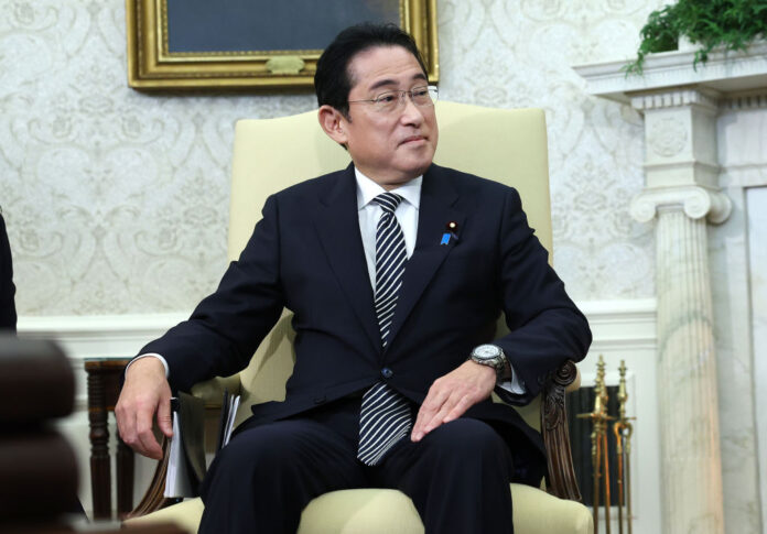 President Biden Welcomes Japanese Prime Minister Kishida Fumio To The White House