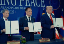 Tailandia y Camboya firman un acuerdo de paz auspiciado por Estados Unidos