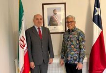 Embajador de Indonesia visita se reúne con encargado de negocios de Chile
