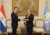 Embajador de Guatemala presentó sus credenciales ante el Gobierno de Paraguay