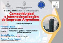 Conferencia en el Congreso analiza la competitividad e internacionalización de empresas argentinas