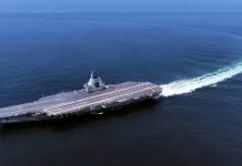 Nueva amenaza para Taiwán: el régimen de China puso en servicio al Fujian, su portaaviones más avanzado