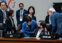 Primera ministra de Japón agradece al presidente Boric en español su «lindo vídeo» sobre su reunión en APEC