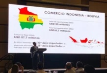 La Embajada de Indonesia en Lima alienta a empresarios bolivianos a incrementar el comercio con Indonesia