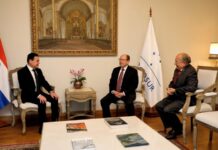Paraguay: Canciller recibió en audiencia al embajador de Guatemala