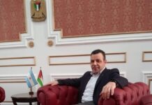 Encuentro diplomático en la Embajada del Estado de Palestina: análisis geopolítico y preocupación por la crisis humanitaria