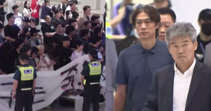 corea-del-sur-siendo-recibido-en-el-aeropuerto-tras-mundial