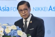 El viceprimer ministro de Tailandia habla sobre la tasa de crecimiento económico de Vietnam.