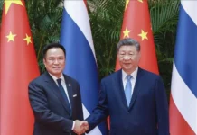 Tailandia y China refuerzan su cooperación económica y de seguridad.