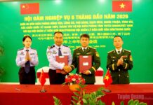Las unidades de control fronterizo de Vietnam y China celebraron una reunión para discutir asuntos operativos.