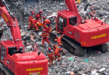 Deslizamiento en China deja 41 muertos