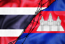Ya se ha terminado el primer tramo de la valla fronteriza de Tailandia en la frontera con Camboya