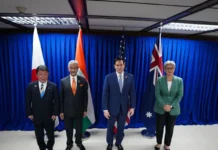 EEUU, India, Australia y Japón reafirman su compromiso con la estabilidad en Indopacífico