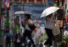 Japón sufre una ola de calor extrema: al menos 14 muertos y más de 10.000 hospitalizados