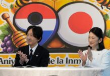 Los príncipes herederos de Japón celebran 65 años de inmigración en Paraguay