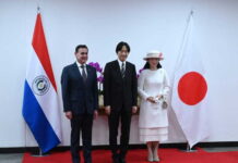 Príncipes herederos de Japón llegan a Paraguay para celebrar 90 años de migración nipona