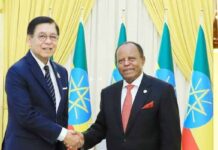 Presidente de Etiopía recibió a viceprimer ministro de Tailandia