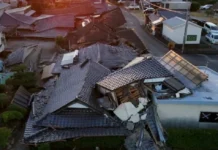 Advierten por nuevos movimientos en Japón tras un sismo de 5,9 que dejó 37 heridos