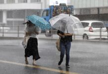 Japón emite orden de evacuación para más de 5.000 personas ante el avance el tifón Dolphin