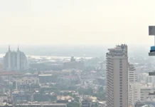 La contaminación atmosférica le cuesta a Tailandia casi el 4% de su PIB.