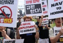 Protestas contra las bases de EEUU en Corea del Sur